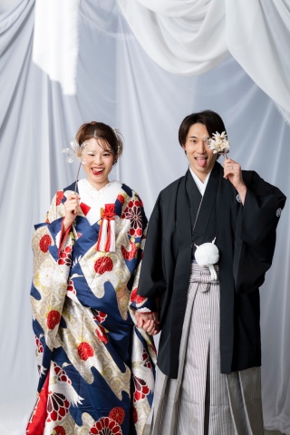 studioCharmant_IROUTIKAKE☆スタジオ撮影　和装色打掛け