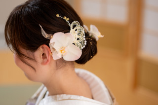 《新春キャンペーン》⑨10大特典:ヘアチェンジ・髪飾り、ポイントメイクチェンジ