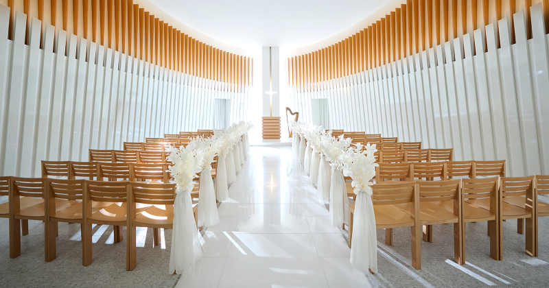 “モニター様募集“光あふれる【東急ホテルチャペル】撮影　※1組様 限定