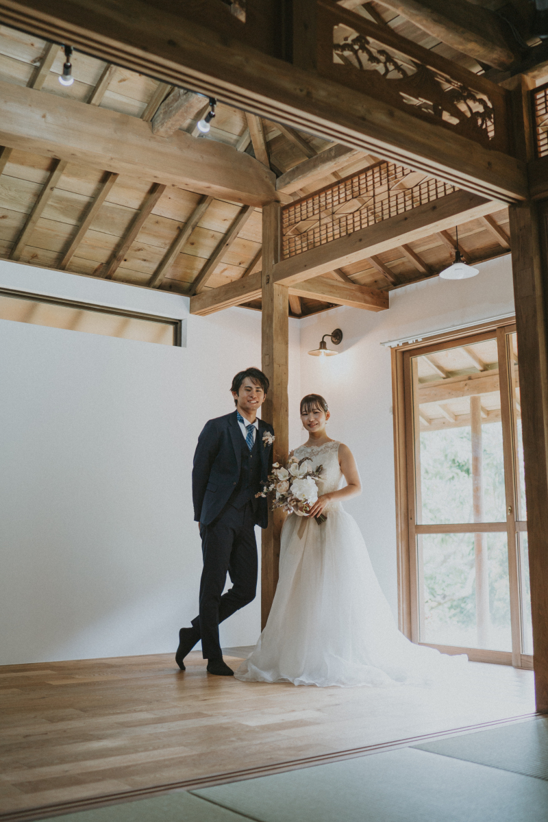 赤瓦のフォトスタジオ Agarijo wedding_スタジオで撮影できる