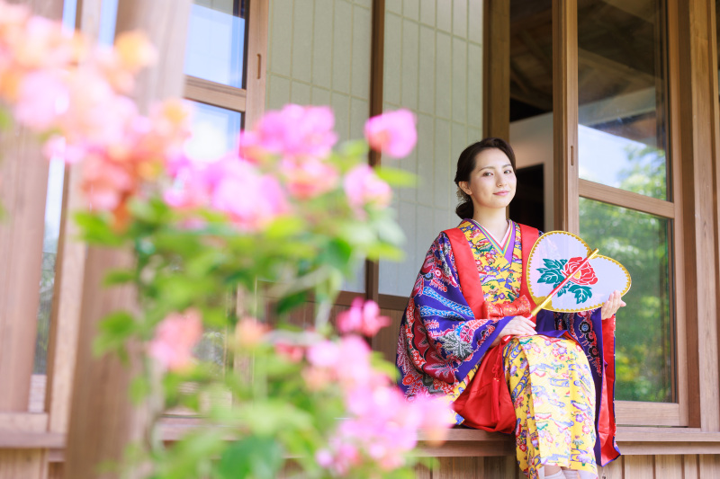 赤瓦のフォトスタジオ Agarijo wedding_事前来店なしで撮影できる
