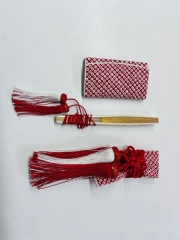 花嫁小物（赤しぼり）