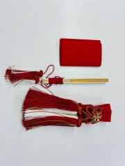 花嫁小物（赤金）