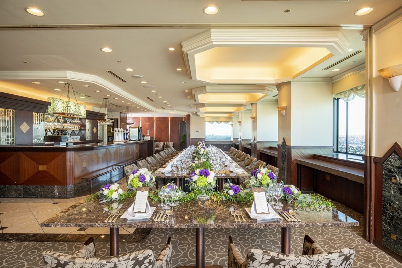 22階の高層階での会食・パーティーも可能です