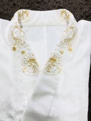 半衿(刺繍衿)レンタル/鞠柄