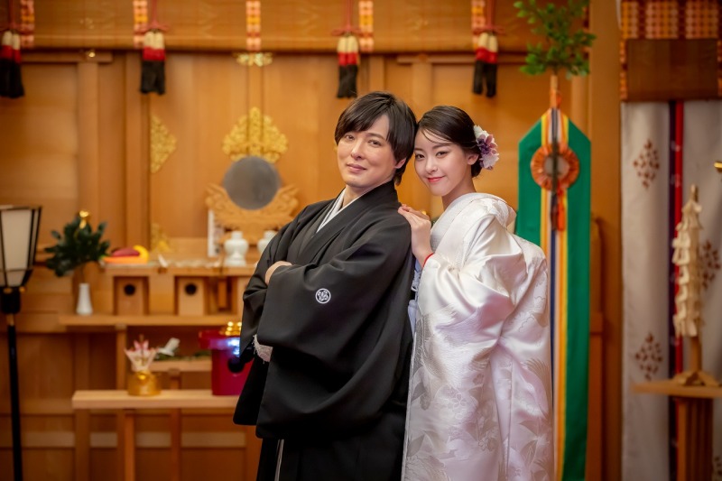 和装【桜＆神殿撮影】【82,000円】《新婦和装2着・全データ150枚付き・衣装差額なし》平日限定！！