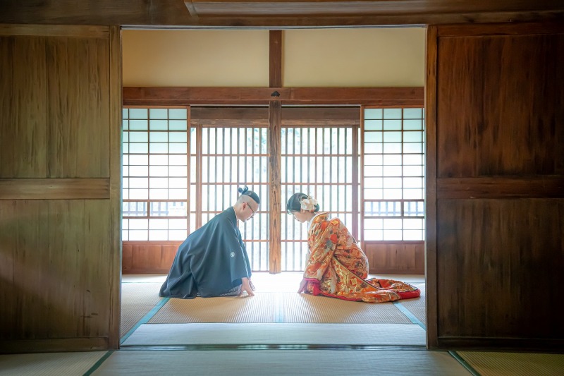 12月16日~1月31日撮影『古民家』&『神殿』での2ヶ所撮影【65,000円】新婦和装2着・衣装差額なし・データ150カット付