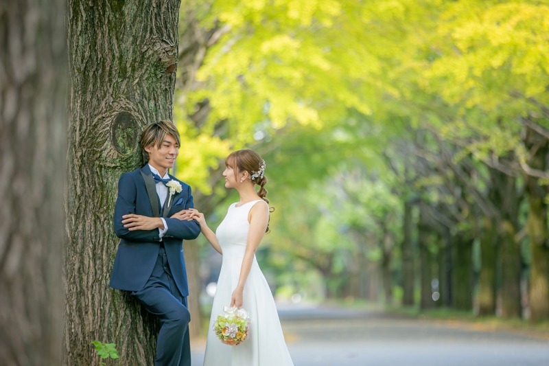 【通年】光が丘公園*洋装撮影プラン/衣装1着・全データ130枚付き/90,000円