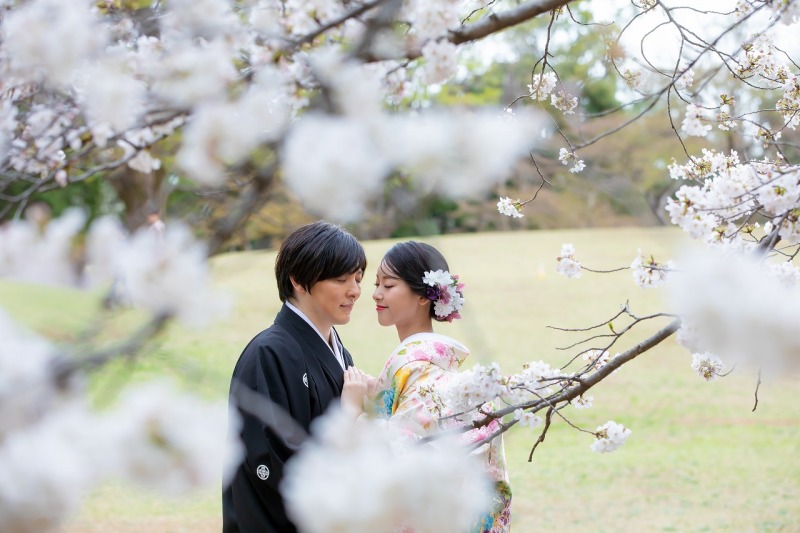 和装【桜撮影】【73,000円】《和装1着・全データ100枚付き・衣装差額なし》平日限定！！