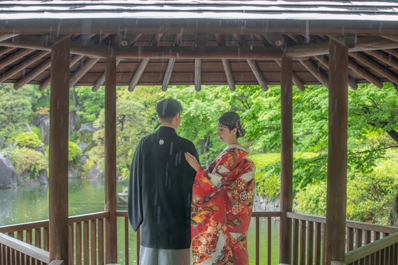 11月1日~12月15日まで限定!秋の【目白庭園ロケ】和装プラン【68,000円】和装1着・全データ100枚付き・衣装差額なし