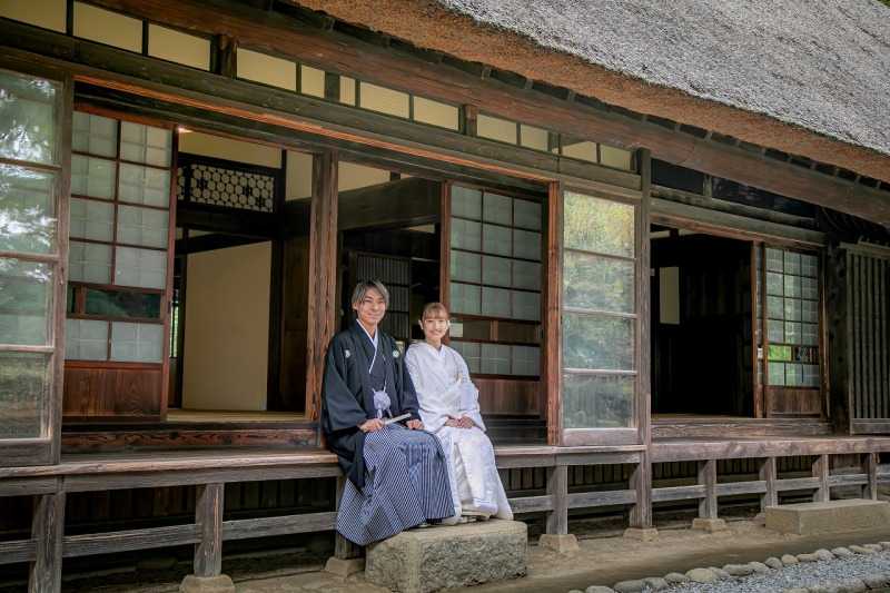 【早得】5月29日撮影まで｜和装『古民家＆神殿』150カット新婦2着【65,000円】・衣装差額なし・送迎・申請含む