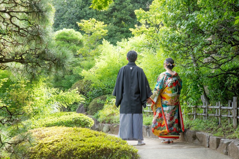 11月1日~12月15日まで限定!秋の【目白庭園ロケ】和装プラン【68,000円】和装1着・全データ100枚付き・衣装差額なし