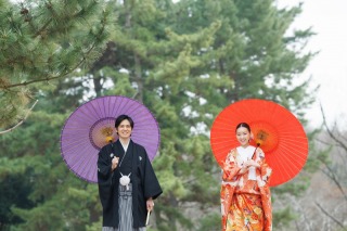 9月末まで撮影限定【和装1着】【自然あふれる公園&神殿】撮影100カット【58,000円】《全データ100枚付・衣装差額なし》