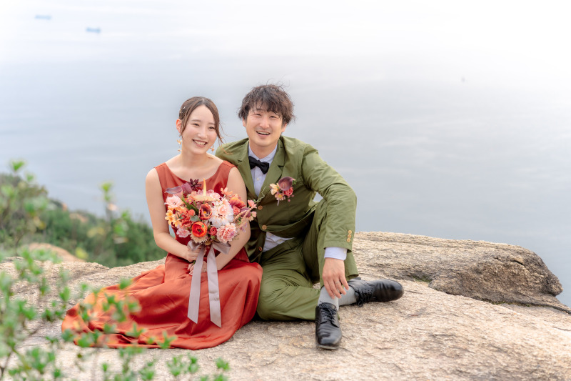 崖の上でふたり時間
