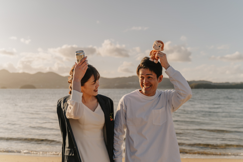 ビール＆ぬいぐるみで遊び心いっぱい！