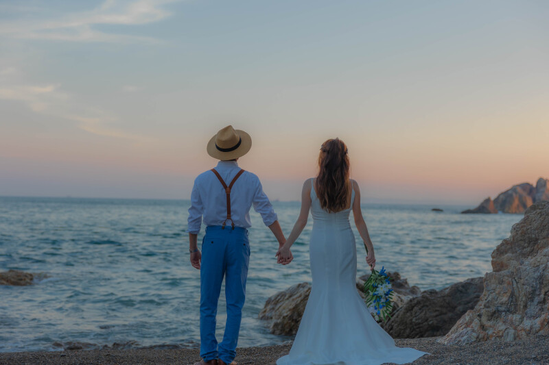 サンセット越しに