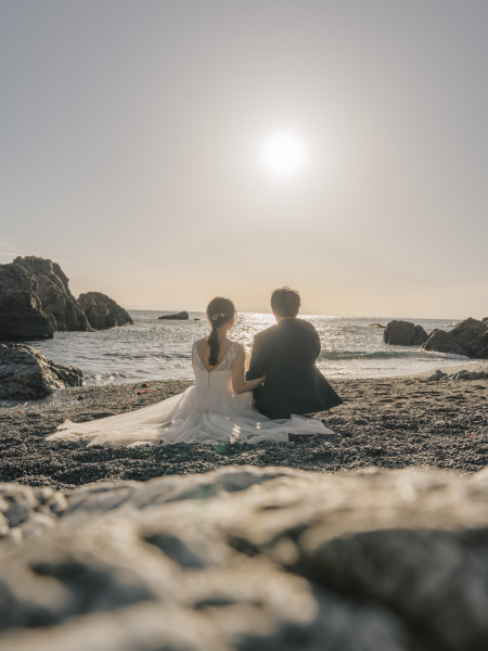 海沿いに移って、二着目の撮影！