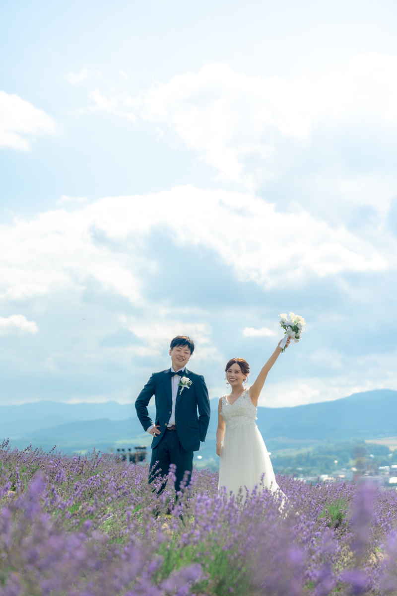 ラベンダーに包まれて