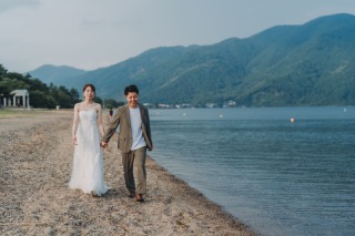 琵琶湖での前撮りレポート