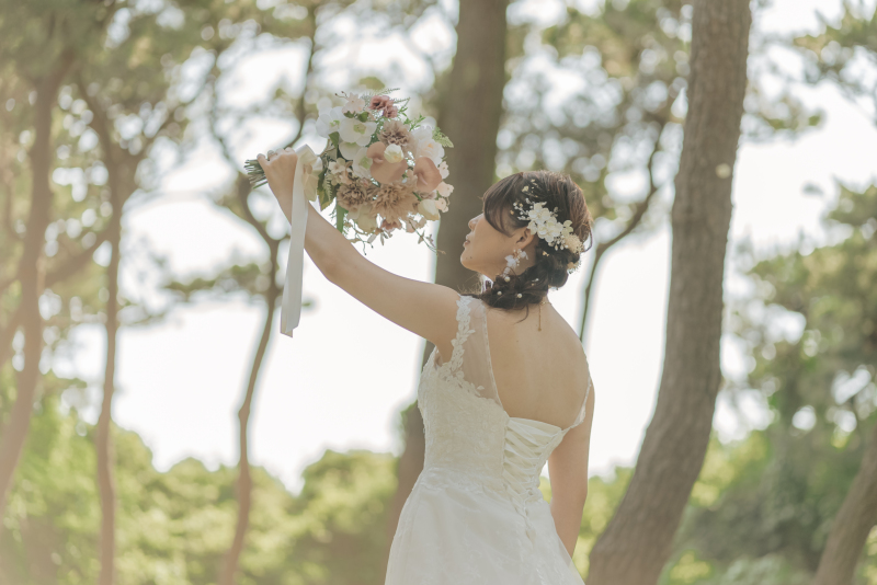花嫁さんソロショット