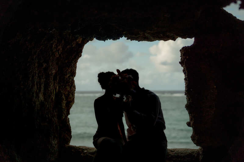 シルエットが美しいスポットへ