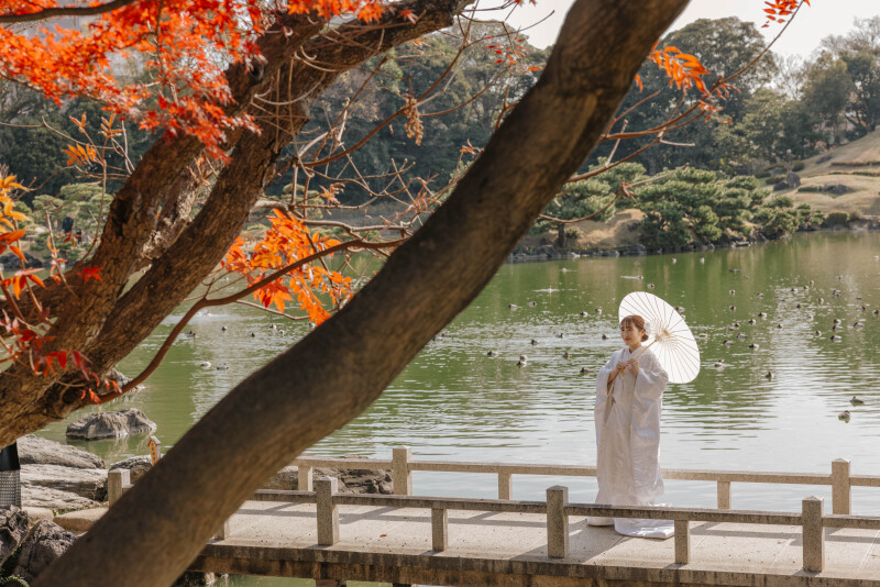 花嫁ソロショット