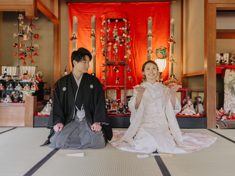 和室での撮影も♪