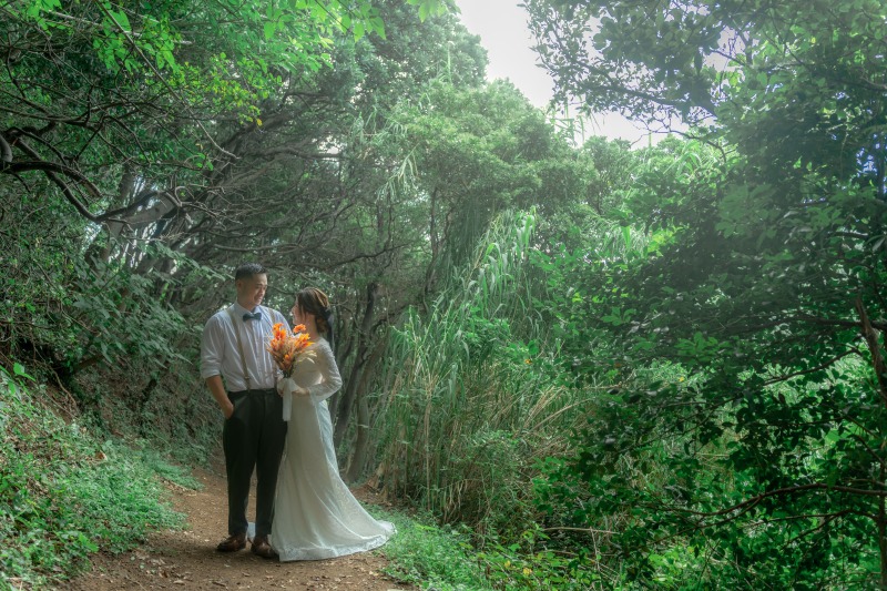 まずは緑エリアで撮影