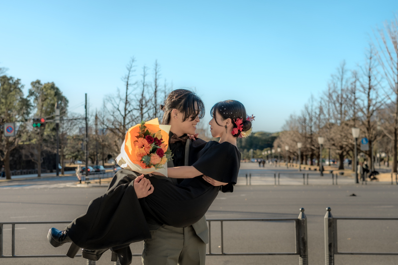 お姫様抱っこで