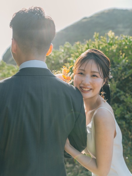 新婦さん振り向きショット♡