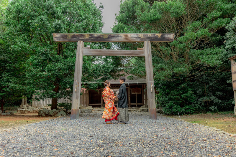 まずは和装での撮影