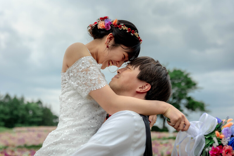 幸せだっこショット