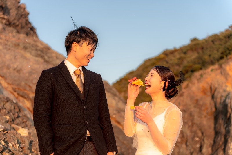 しゃぼんだまを使って