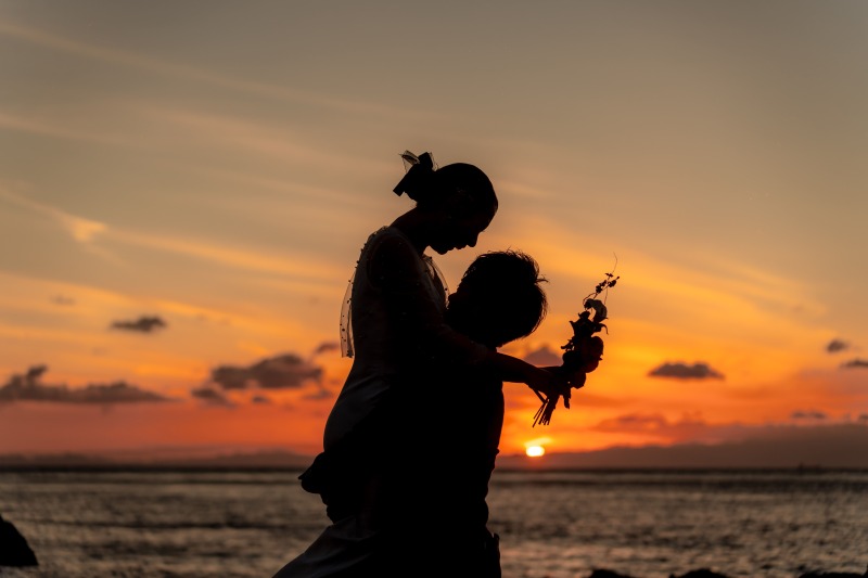 シルエットショット