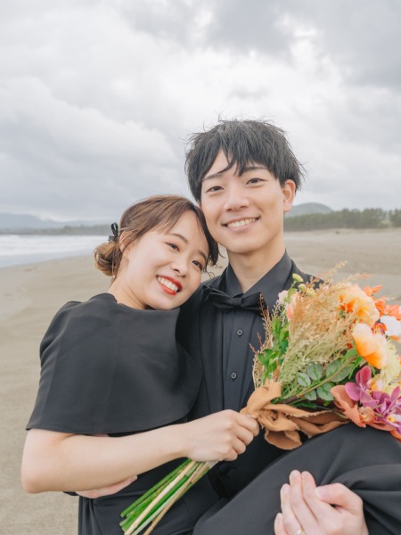 お姫様抱っこで幸せ溢れる瞬間