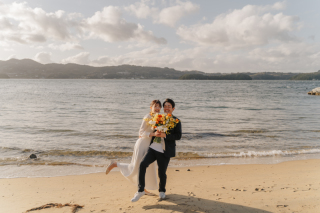 お二人の楽しい雰囲気を写真に！