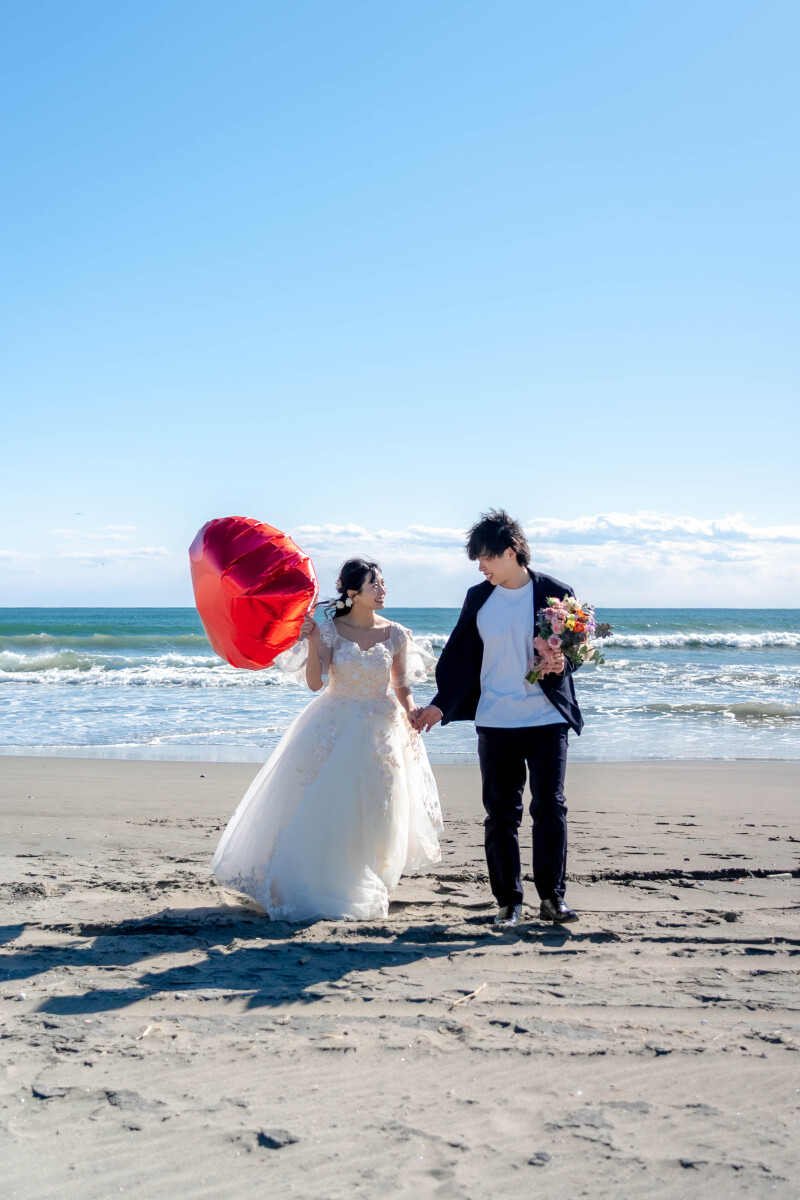 大きなハートのバルーン！