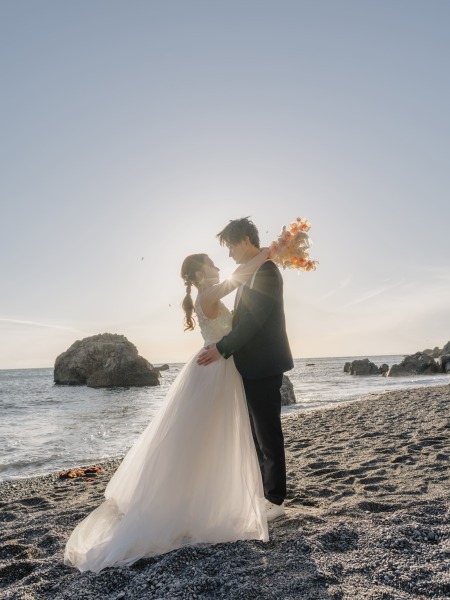 お天気が味方してくれたら、こんな素敵ショットも◎