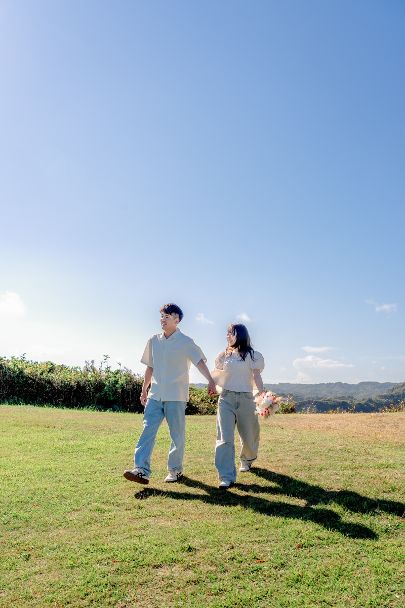 青空に包まれて