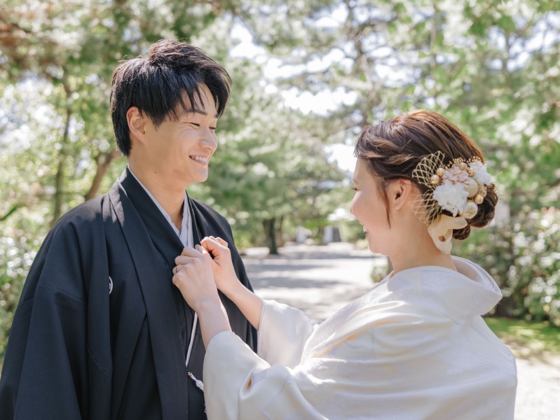 和装と洋装を一日で撮影できます◎