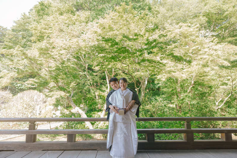 Rele Wedding_庭園で撮影できる