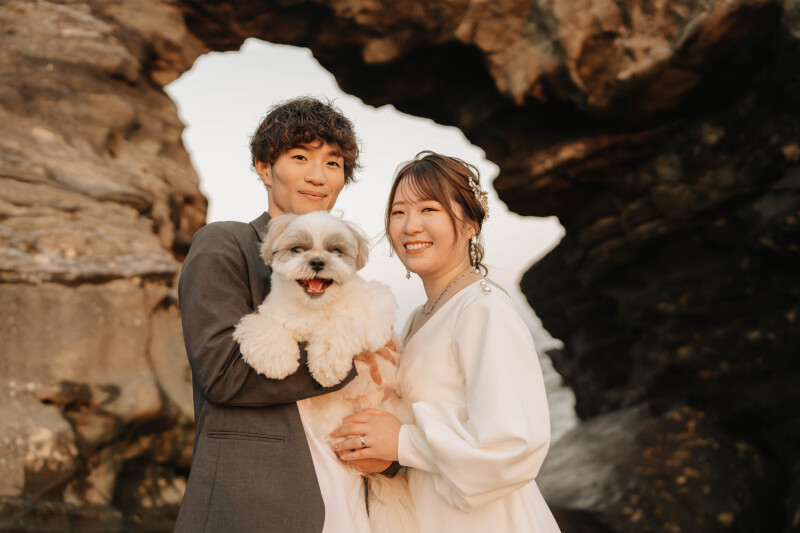 Rele Wedding_ペットと一緒に撮影できる