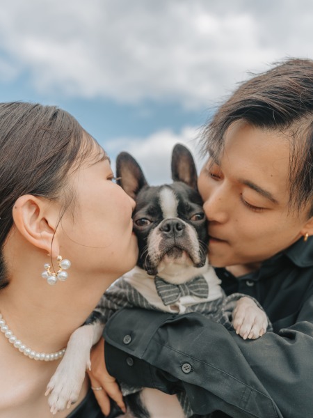 Rele Wedding_ペットと一緒に撮影できる