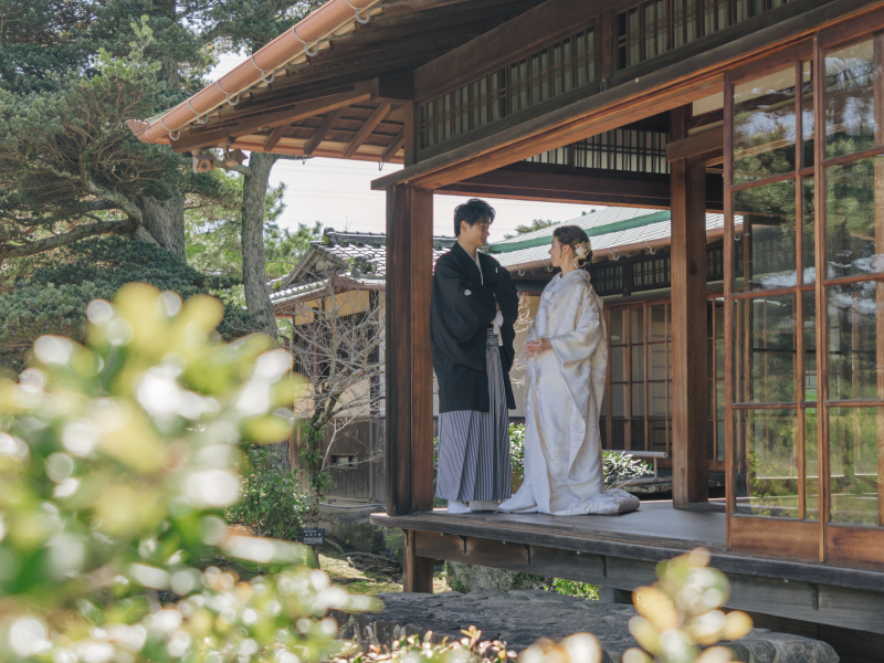 Rele Wedding_庭園で撮影できる