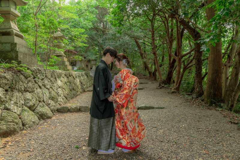 Rele Wedding_庭園で撮影できる
