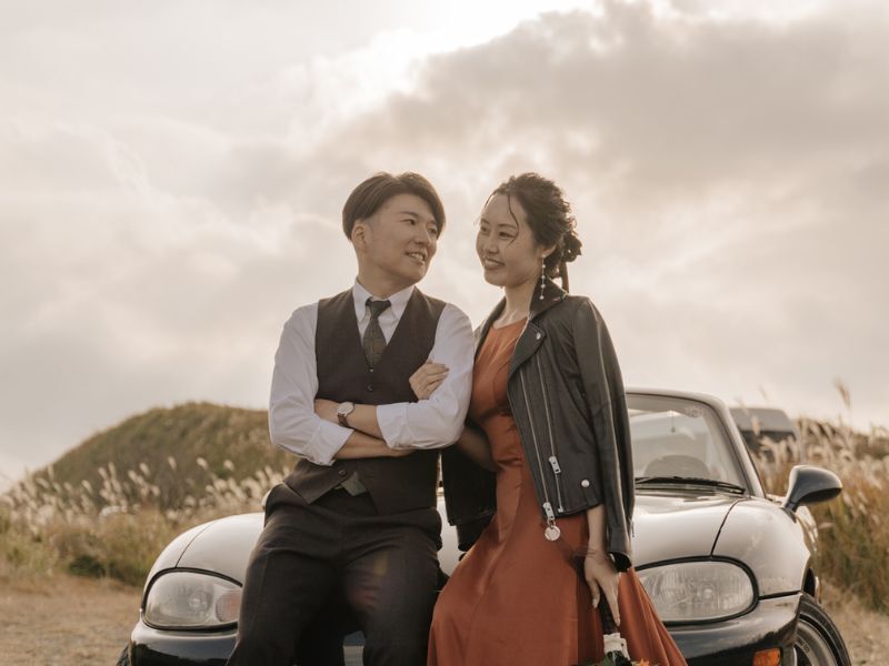 好きな場所で好きなものとより自然なおふたりの姿を♡