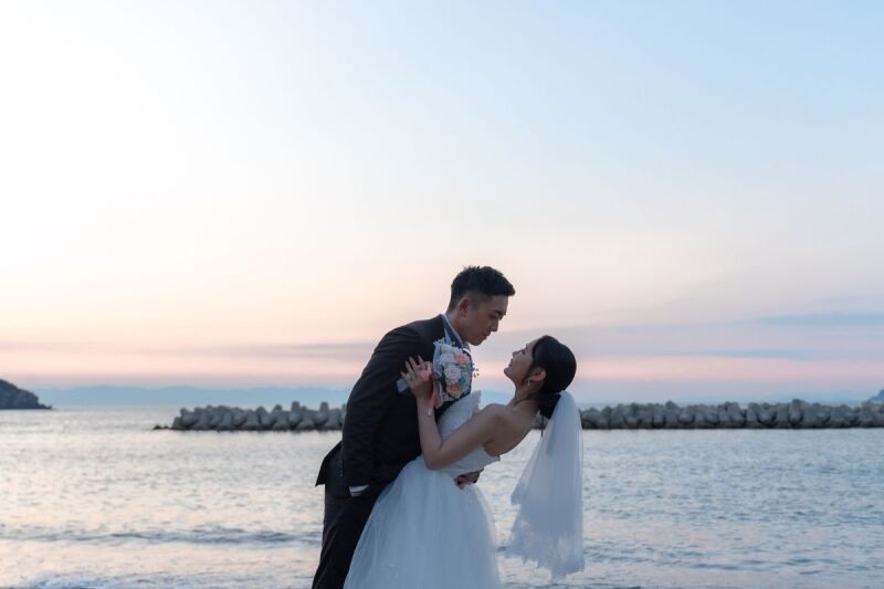 【数量限定★ドレス1着・裏側データ全部プレゼント】全国対応ロケ前撮りデータ無制限｜3時間撮影《ドローン可能》