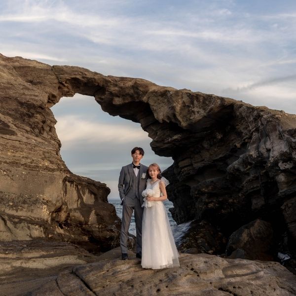 【サンセットも★たっぷり3時間撮影】ロケーション前撮りデータ無制限全データ納品プレミアムプラン