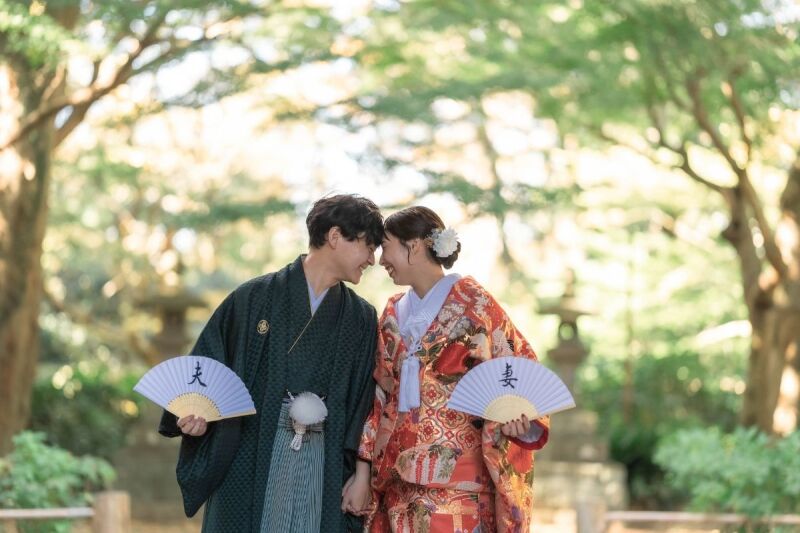 【結婚式準備応援★和装フルセット】白無垢・色打掛前撮りデータ無制限｜3時間撮影《全国対応》