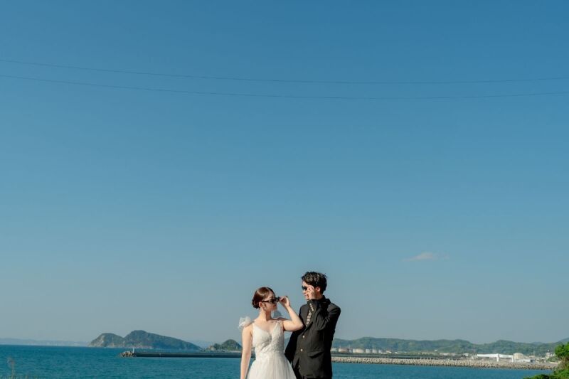 【ドローン/衣装込みフォト&ムービープラン】全国撮影可！さらに数量限定で写真と映像の元データもプレゼント★